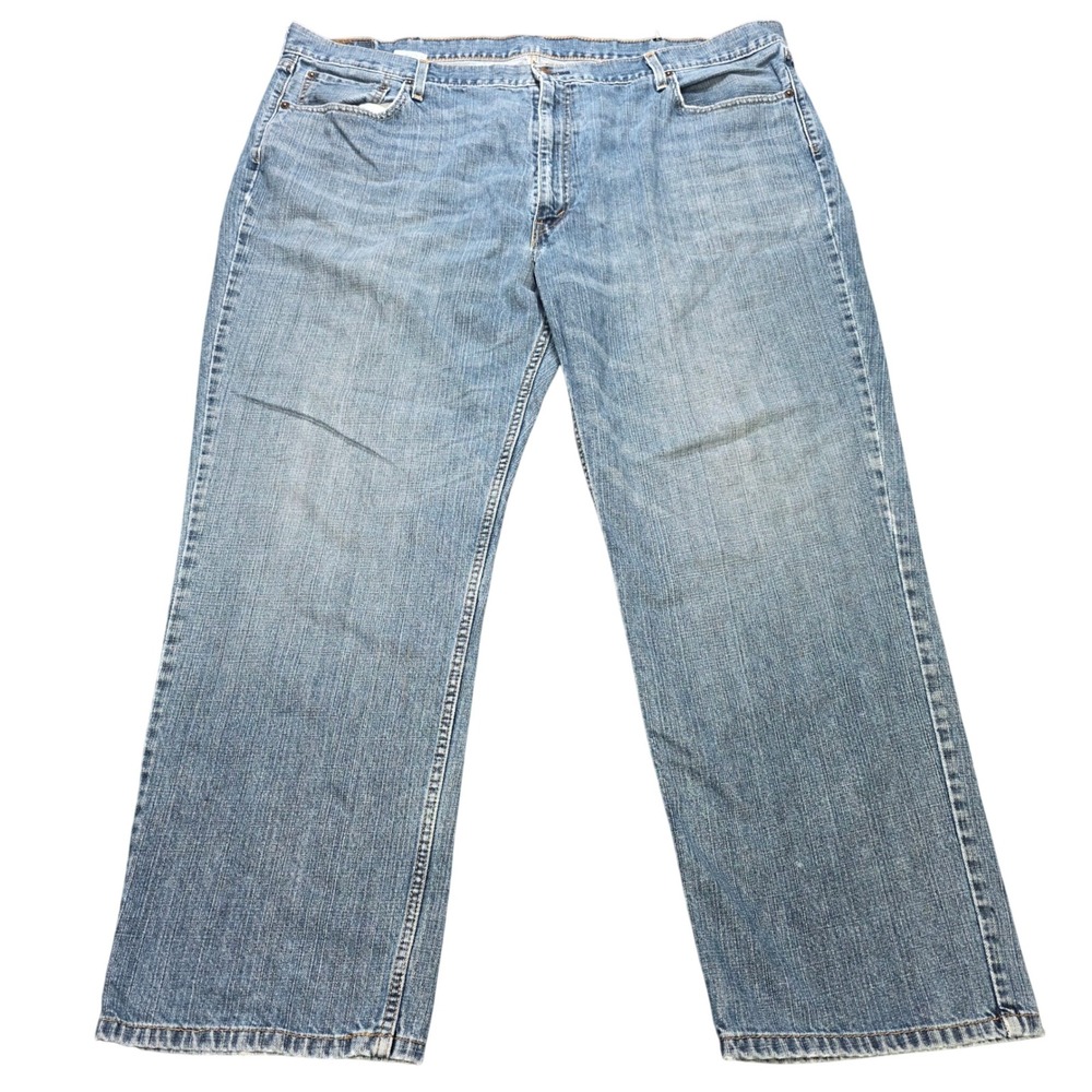 Levis 559 Relaxed Straight Denim Jeans Men's Size 48×32 Blue Medium Wash Cotton